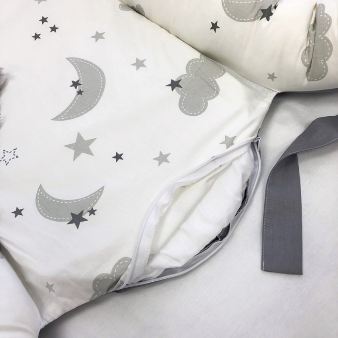 Protectie somn – Baby Nest Norisori gri